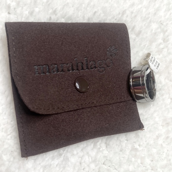 Men's Genuine Tungsten 10MM Band Size 10.5 Brand New W/Tags